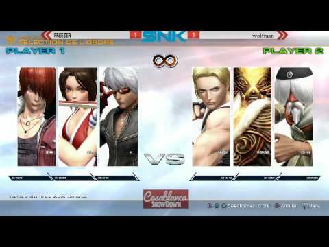 Casablanca Showdown KOF XIV Grand Final VFM ON Freezer vs VFM Wolfman