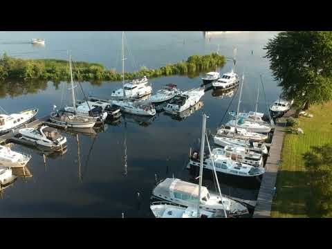 Bootsurlaub Sneek Sneekerhof Hafen 2022 Holland