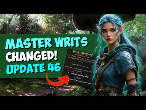 📨 ESO Master Writ Changes Explained!  - Eso Update 46