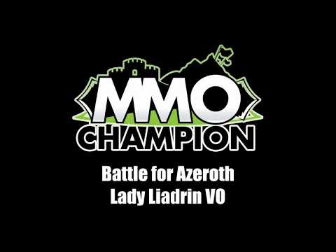 Patch 8.1 - Lady Liadrin VO