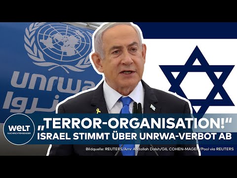Video Thumbnail: ISRAEL: Terror-Organisation? Knesset stimmt über Verbot des Palästinenser-Hilfswerks UNRWA ab