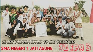 preview picture of video 'SMA negeri 1 jati agung peringatan hari pahlawan kelas 12 IPA 3'