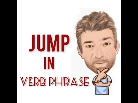Jump in - Verb Phrase (631) Five Meanings - English Tutor Nick P