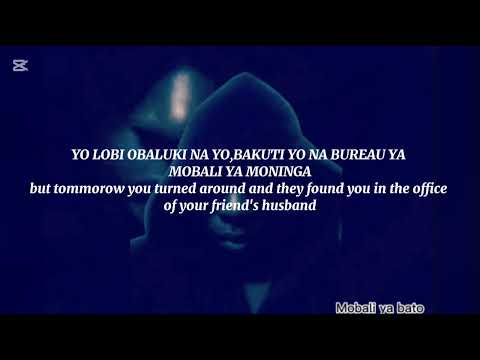 CAMARADE NINI AKOBOMBA NGAI SANGO LYRICS TRANSLATION