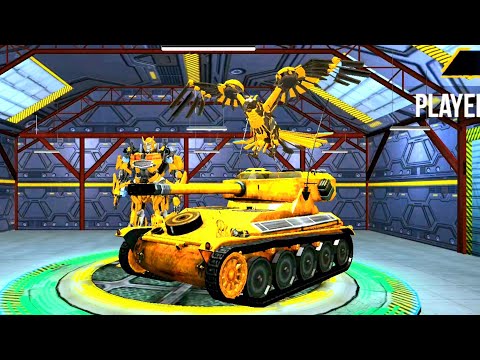 Tank Robot Game 2020 *** Eagle Robot Car Games 3D *** Android Gameplay