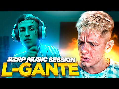 REACCIÓN L-Gante || BZRP Music Sessions #38 🔥