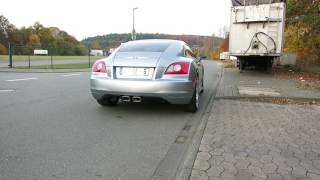 Chrysler Crossfire no muffler v6 sound