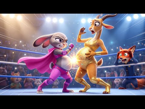 PREGNANT WWE REMATCH!  Judy’s REVENGE on Gazelle?!🥊 (Ending Goes Wrong)