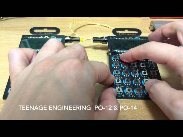 Vídeo relacionado con Teenage Engineering PO-12 Rhythm - Caja de ritmos, negro y verde