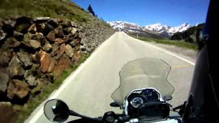 preview picture of video 'Mendelpass Timmelsjoch motorcycle trip 2010 bluedevvy roads'