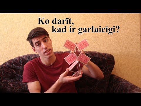 Ko darīt, kad ir garlaicīgi?