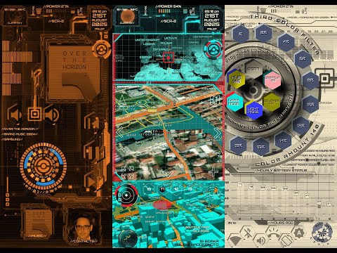 Jarvis 3D theme for KLWP
