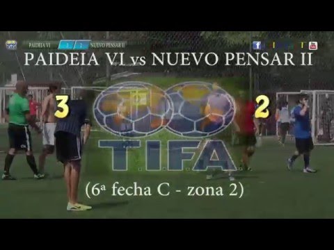3 PAIDEIA VI vs NUEVO PENSAR II 2 - 6ª fecha C   zona 2 - 24/03/2016