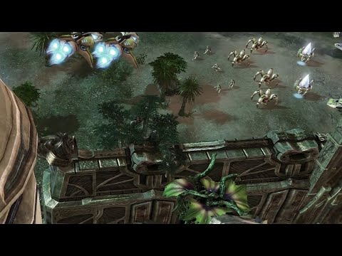 StarCraft II: Real Scale Mass Recall mod: The Fall: Higher Ground (Normal difficulty)