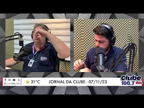 Jornal da Clube - 07/11/23 - Entrevista com vereador Edcarlos