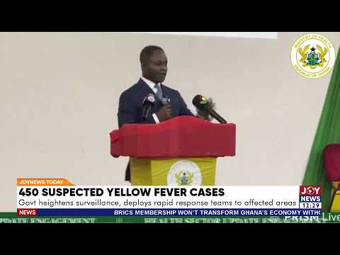 450 Suspected Yellow Fever Cases: Govt Steps Up Surveillance, Sends Rapid Response Teams