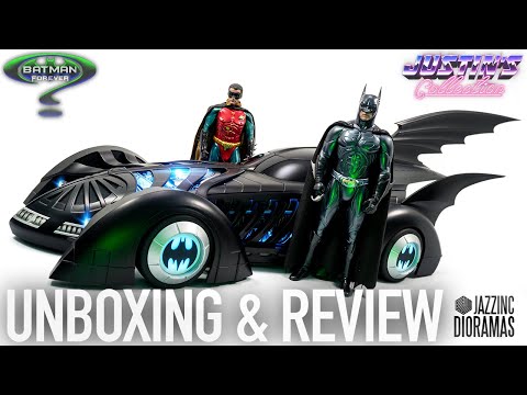 Batman Forever Batmobile JazzInc 1/6 Scale Vehicle Unboxing & Review