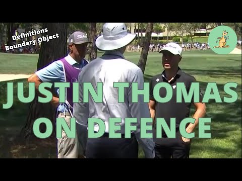Justin Thomas on Defence - Golf Rules Explained