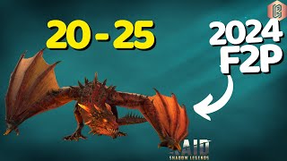 2024 F2P Shares Dungeon 20 - 25 Tips | Raid: Shadow Legends