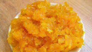 Готовим варенье из тыквы и апельсина - видео онлайн