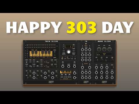 Free new TB-303 inspired synth in VCV Rack | Twin Slide