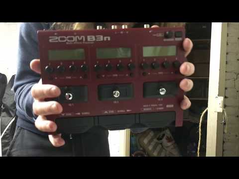 My first impressions of the Zoom B3n