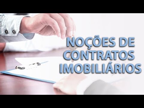 NOÇÕES DE CONTRATOS IMOBILIÁRIOS (Prof° Júlio César Sanchez)