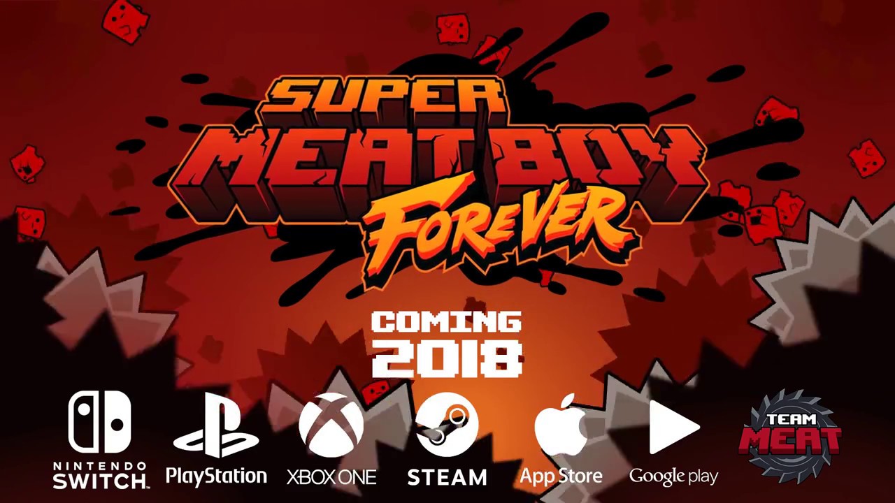 Super Meat Boy Forever Announce Trailer - YouTube