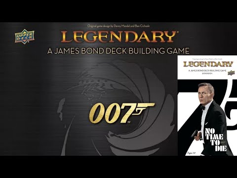 Dad vs Daughter - Legendary: A James Bond Deck Building Game - No Time to Die