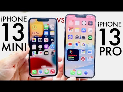 iPhone 13 Pro Vs iPhone 13 Mini In 2024! (Comparison) (Review)