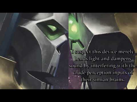 Trazyn and Orikan Talk Coffee and Memory from "The Infinite and the Divine" - A 40k Dramatic Reading