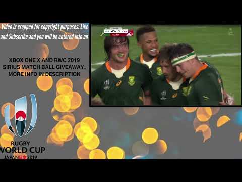 South Africa V Canada - Extended Highlights ( RWC 2019 )