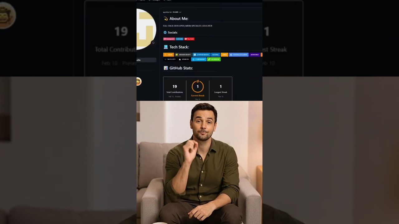 Make Your GitHub Profile Look PRO in 2 Minutes 🚀