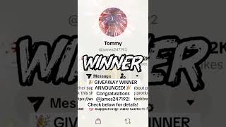 GIVEAWAY WINNER ANNOUNCED! Congrats @james247192 – you’ve won our latest prize! 🥳 Thanks