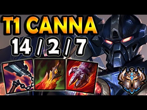 Aatrox vs Jayce TOP [ T1 Canna ] Patch 10.25 Korea Challenger ✅