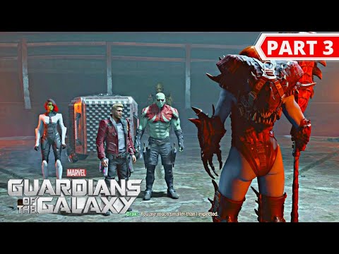 GAURDIANS OF THE GALAXY PS5 Walkthrough Gameplay Part 3 - Gamora save Peter