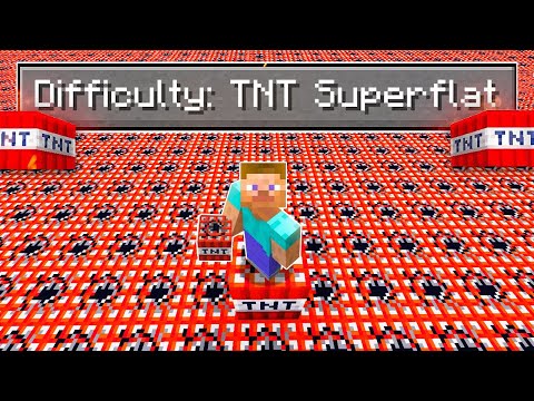 NiftySmith - Can You Beat Minecraft In a TNT Only World?