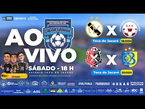 QUARTAS DE FINAL | CAMPEONATO REGIONAL DO DISTRITO DE LAGOA GRANDE 2025 | PLAY OFFS |