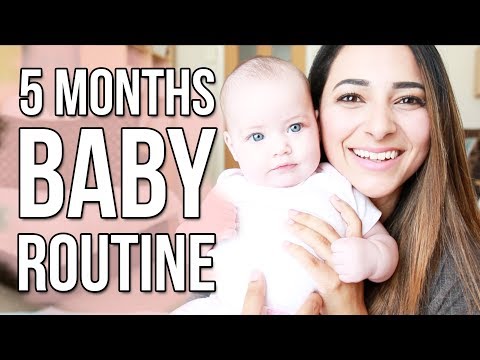 5 MONTH OLD BABY ROUTINE | BABY FEEDING AND SLEEPING SCHEDULE | Ysis Lorenna