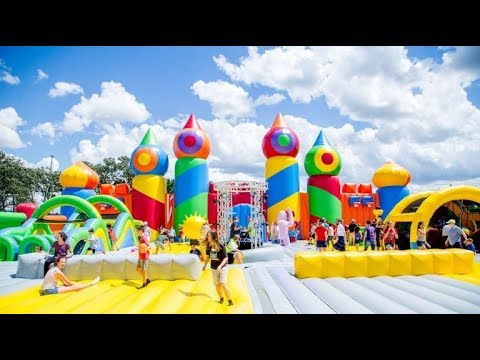 O maior pula-pula do MUNDO NA FLÓRIDA!!