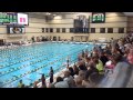 Haley Unruh Long Course 100 free "A" time 2014 University of Missouri 