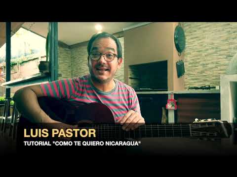COMO TE QUIERO NICARAGUA - Tutorial Guitarra