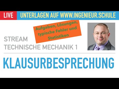 Klausurbesprechung – Technische Mechanik 1