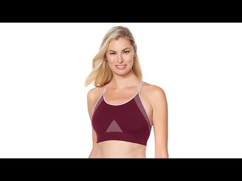 Copper Fit Sports Bra with Adjustable Straps