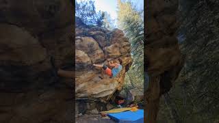 Video thumbnail of Cowboy Love, V9. Maxwell Falls