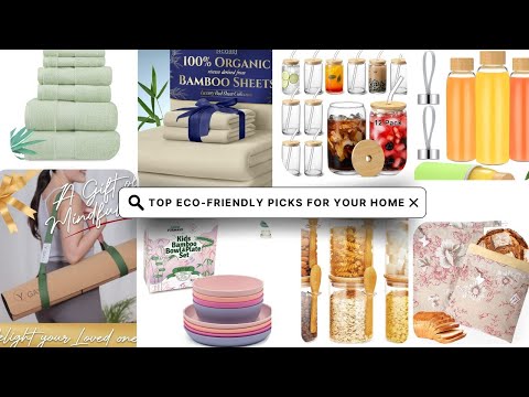 Part of a video titled Ditch The Plastic : Top Eco-Friendly Picks For Your Home - YouTube