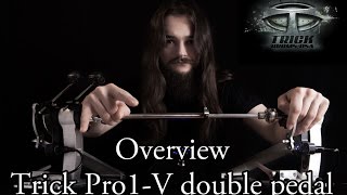 Video thumbnail for Trick Overview Part I  - The Pro1-V double bass drum pedal by Kevin Paradis (Drummer)