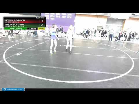 106 Lbs Champ. Round 2 - Rowdy Neighbor, DC Elite Wrestling Vs Dylan Duvernay, Scorpion Wrestling