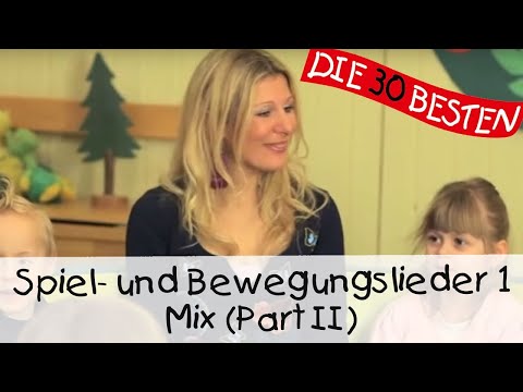 🎶 Spiel- und Bewegungslieder 1-Mix (Part II) || Kinderlieder zum Mitsingen und Bewegen