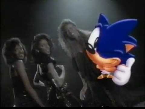 1991 Sonic the Hedgehog 'The hot new game from Genesis games' commercial